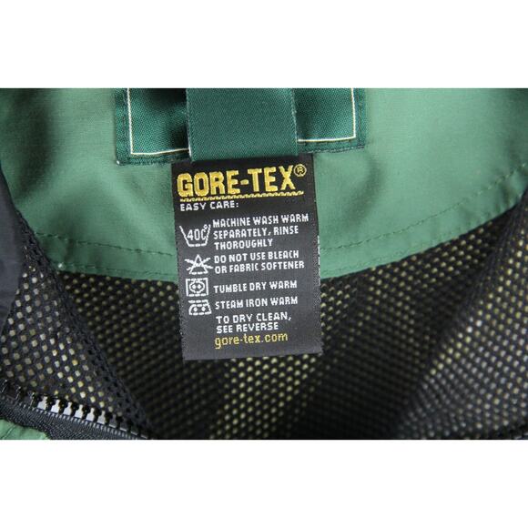 EMS Eastern Mountain Sports Jacket Womens XS Green Hoodie Rain Vented - Picture 5 of 10